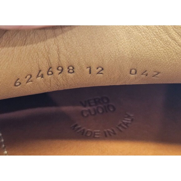 GUCCI Ayrton GG-Bit Drivers Men's 12 Horsebit Leather Loafers 624698 Black EUC - Picture 16 of 16